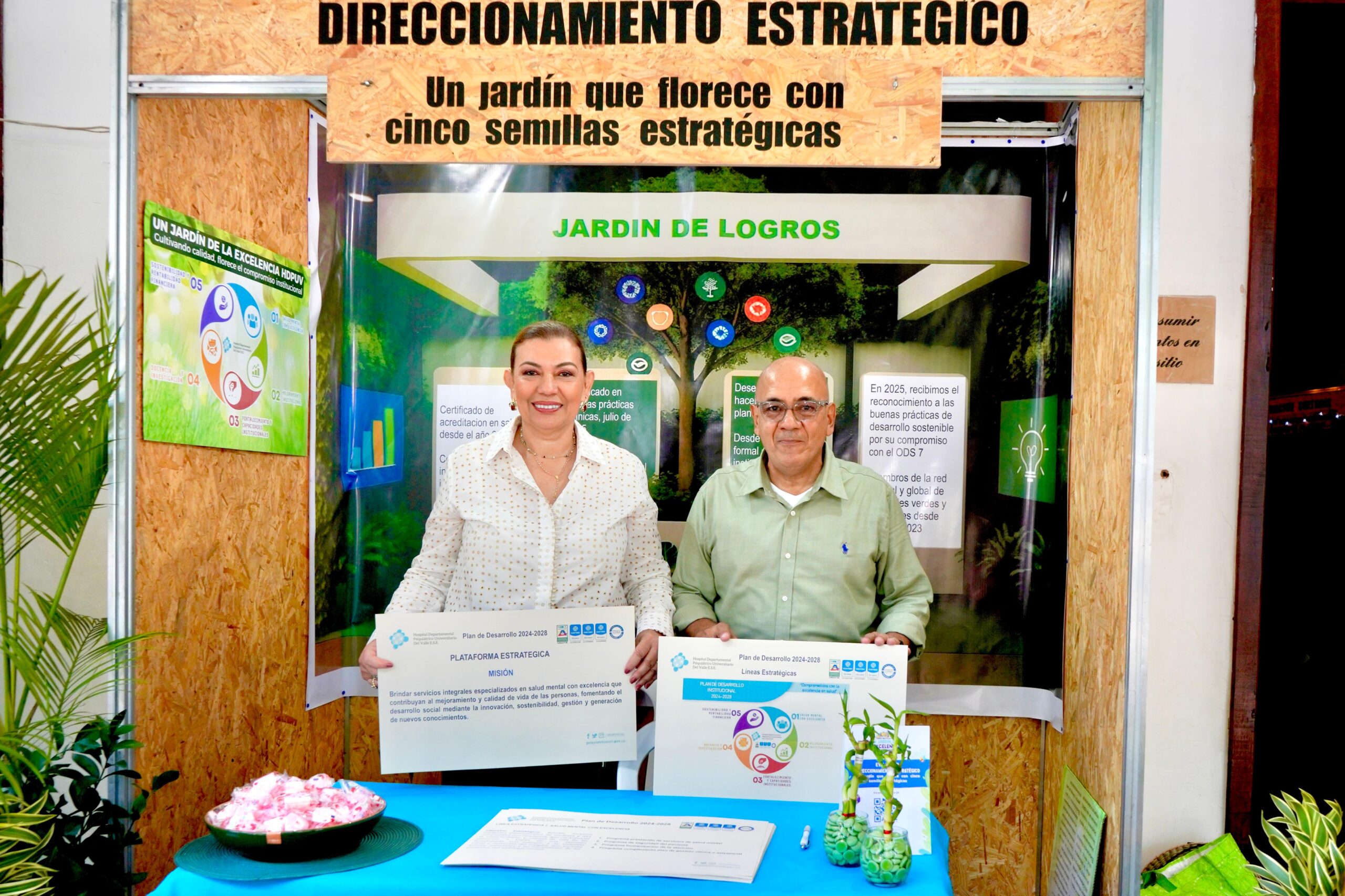 <strong>Stand de Direccionamiento Estratégico: eje central de la gestión institucional</strong>