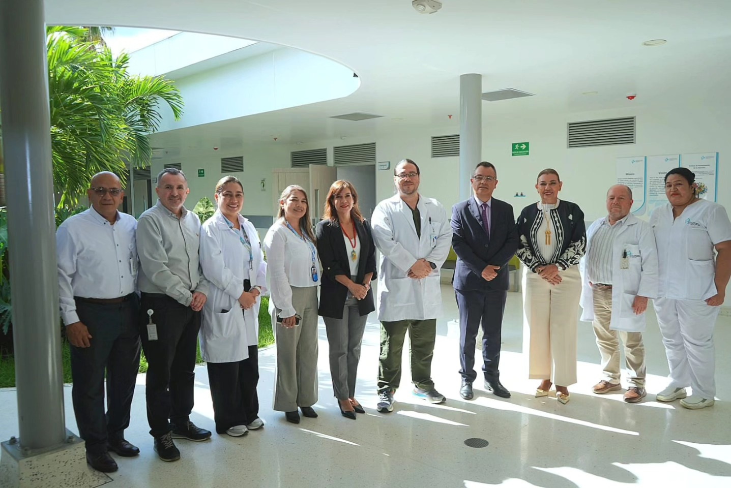 HDPU Valle recibió visita de la Dirección Nacional de Acreditación en Salud